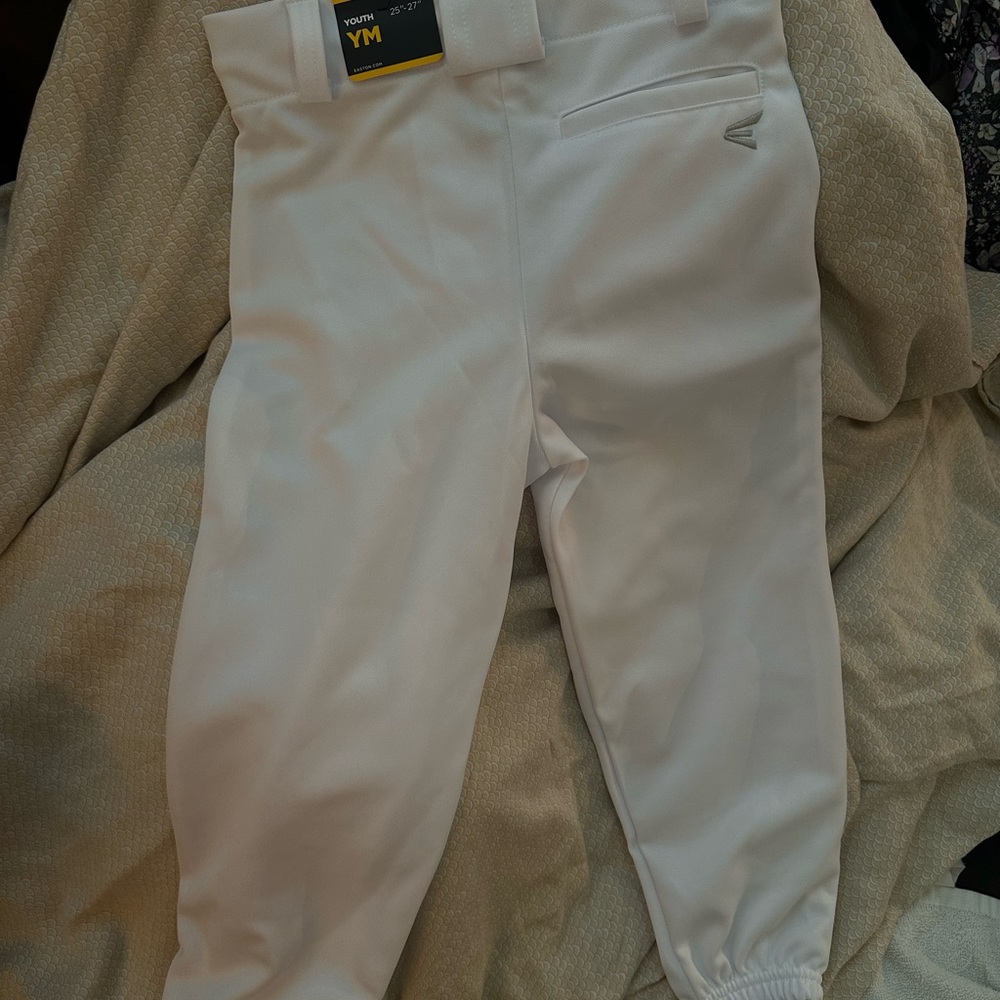 Easton PRO Pull Up Baseball Pant Series | Youth | Full Length | Elastic Bottom - Picture 7 of 8